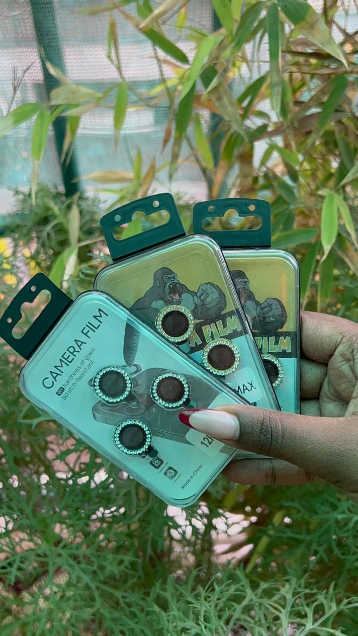 Camera Lens Protector – iPhone 12 Pro Max (Rhinestone Edge Finish)