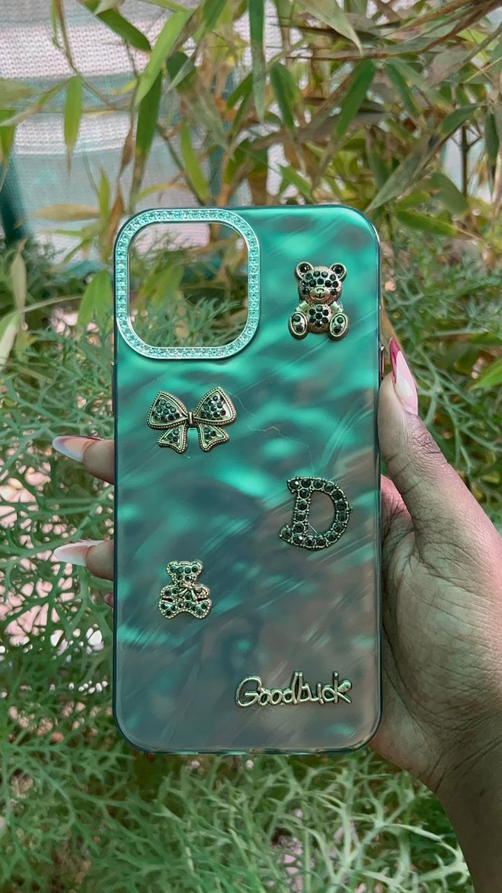 Teddy Luxe Black Gold Case – iPhone 12 Pro Max (Black Smoked Transparent)