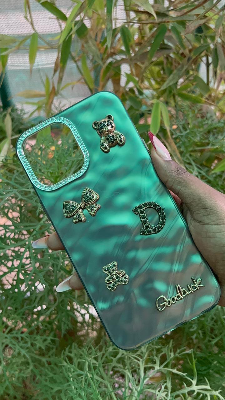 Teddy Luxe Black Gold Case – iPhone 12 Pro Max (Black Smoked Transparent)