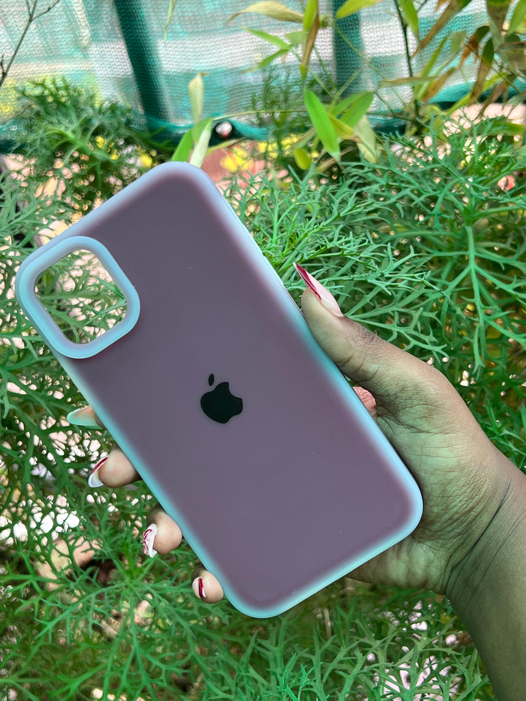 Matte Purple Case – iPhone 11 (Silicone Finish)