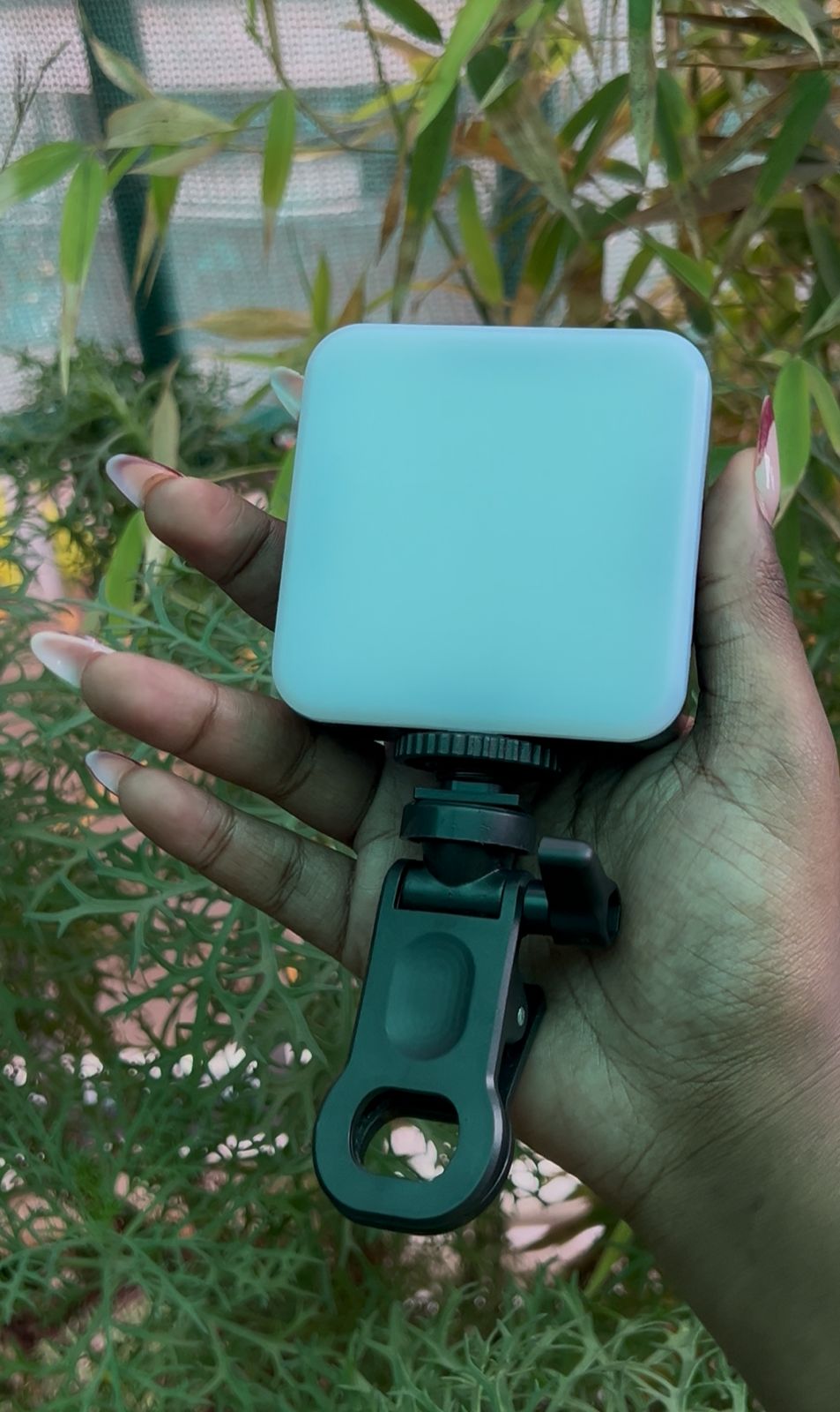 Portable LED Video Light Panel – Black