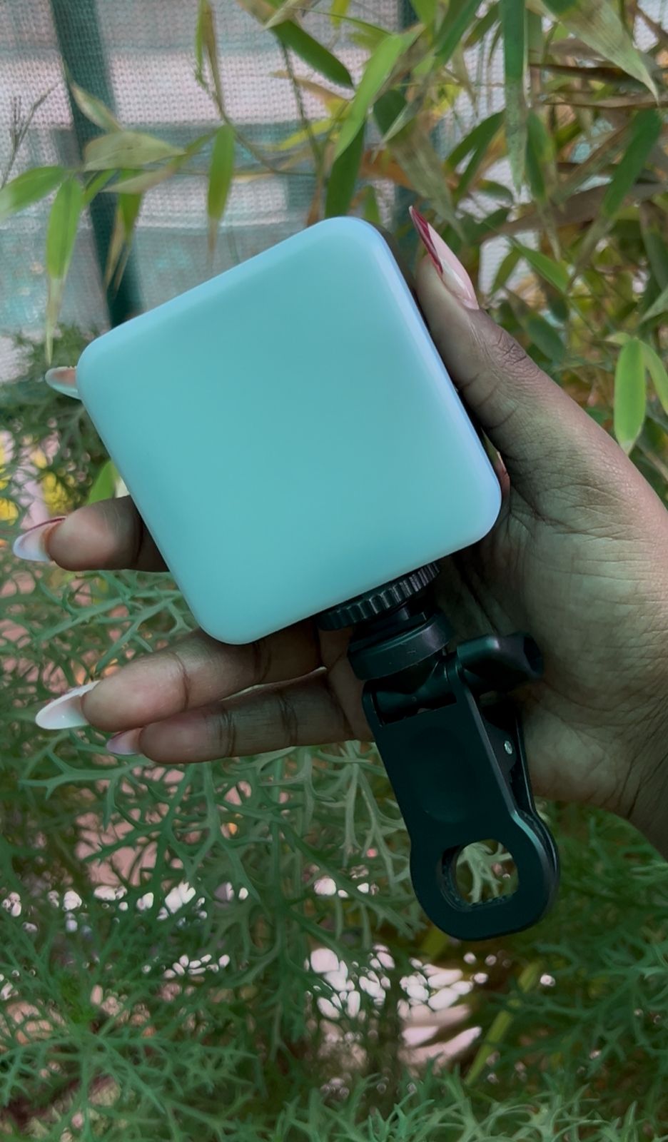 Portable LED Video Light Panel – Black